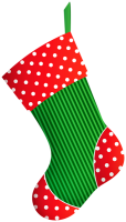 Christmas stocking PNG