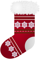 Christmas stocking PNG