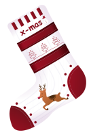 Christmas stocking PNG