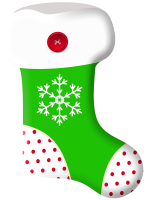 Christmas stocking PNG