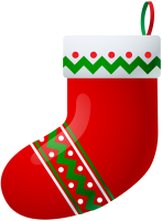 Christmas stocking PNG