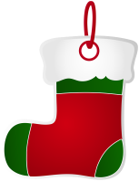 Christmas stocking PNG