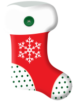 Christmas stocking PNG