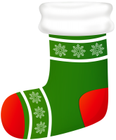 Christmas stocking PNG