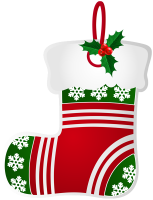 Christmas stocking PNG