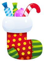 Christmas stocking PNG