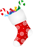 Christmas stocking PNG