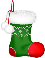 Christmas stocking PNG