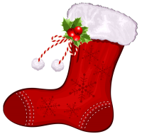 Christmas stocking PNG