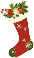 Christmas stocking PNG