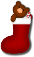 Christmas stocking PNG