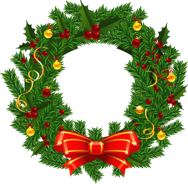 Christmas wreath PNG