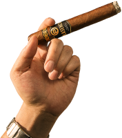 Cigar PNG in hand
