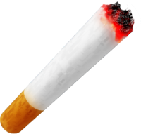 Тлеющая сигарета PNG фото скачать