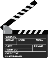 Clapperboard PNG