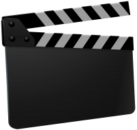 Clapperboard PNG image