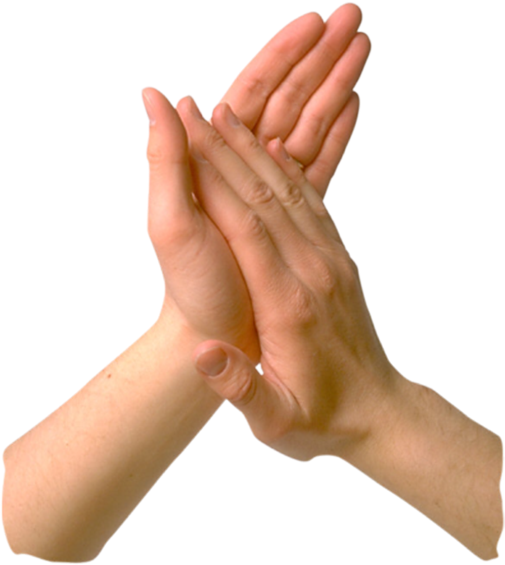 Clapping hands PNG