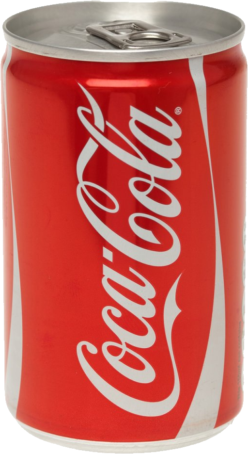 Coca cola can PNG image