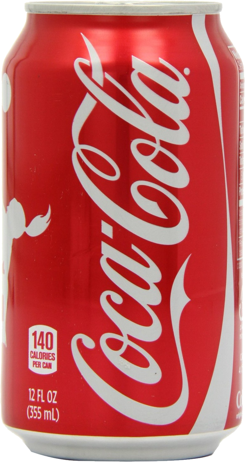 Coca Cola can PNG image
