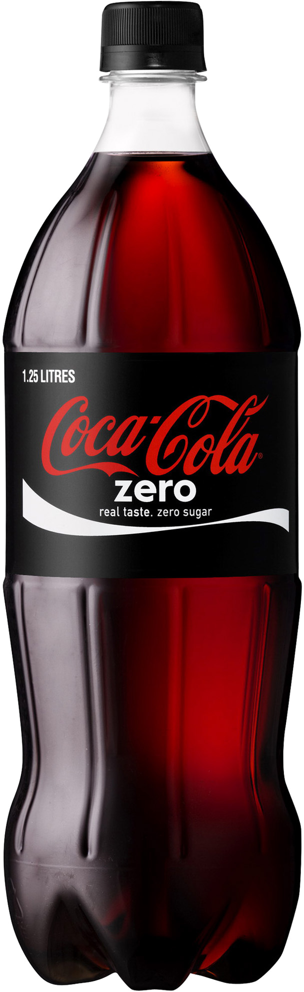 Coca cola zero bottle PNG image