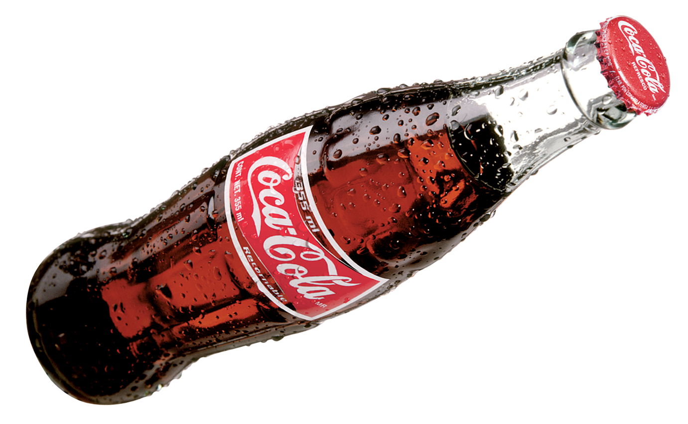 Coca Cola bottle PNG image