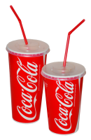Coca Cola drinks PNG image