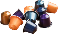 Coffee capsules PNG