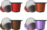 Coffee capsules PNG