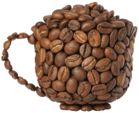 Кофейные зерна PNG