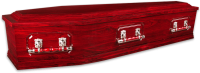 Coffin red PNG