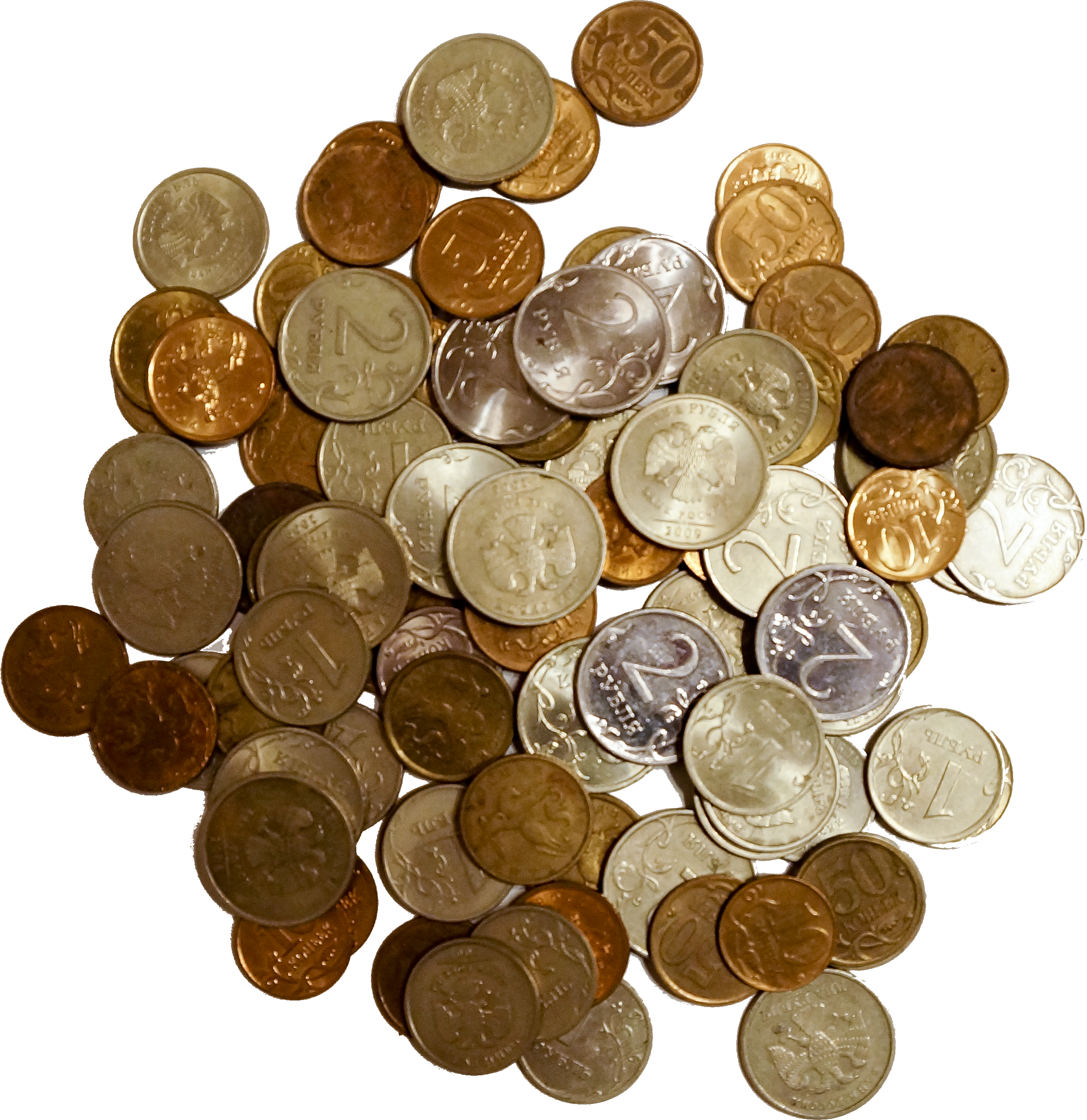 Монеты деньги PNG фото