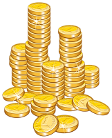 gold Coins PNG image