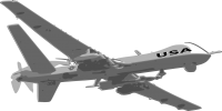 Combat drone PNG