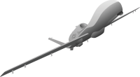 Combat drone PNG