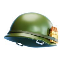 Combat helmet PNG