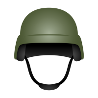 Combat helmet PNG