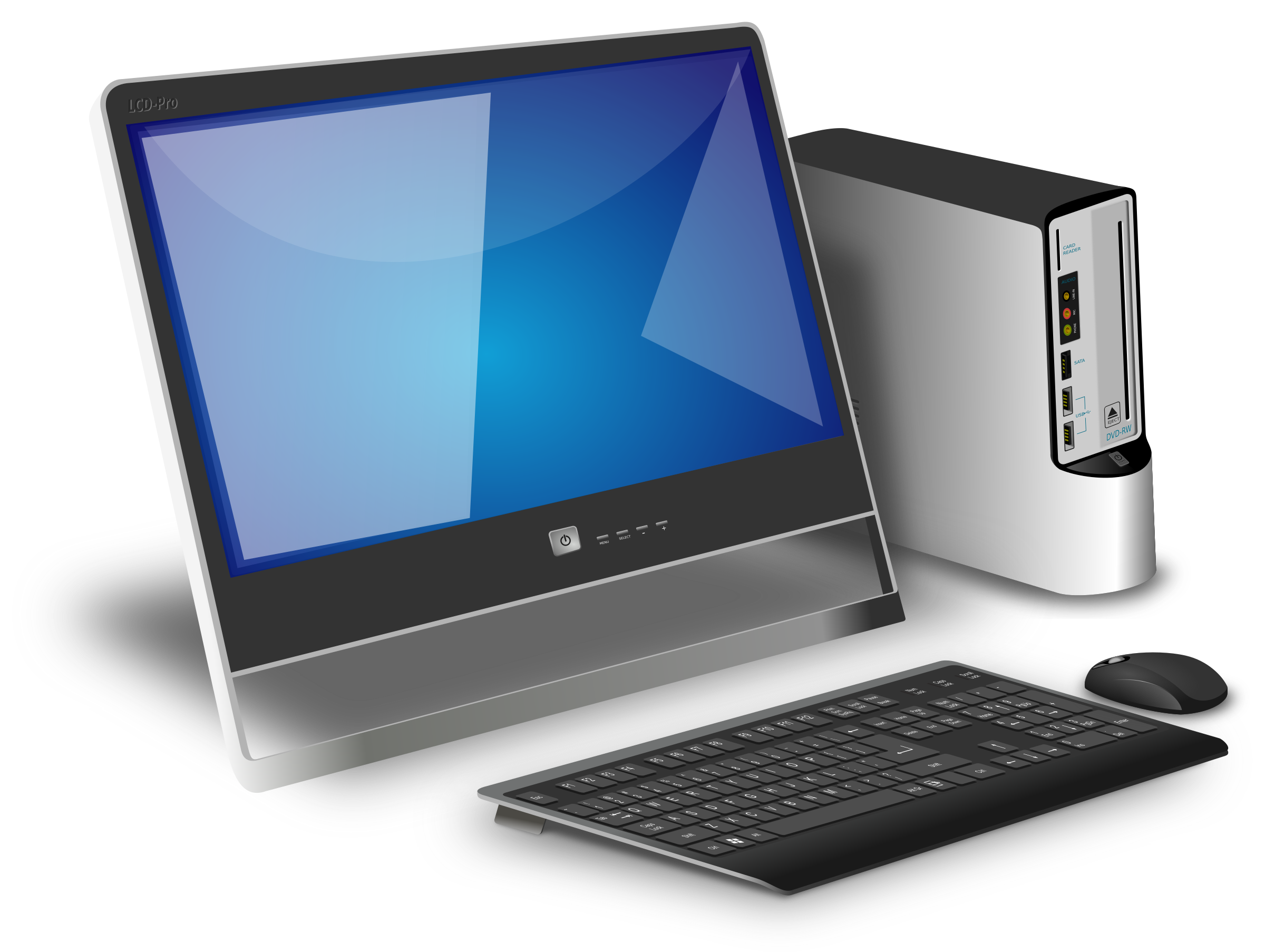 Computer desktop PC PNG images 