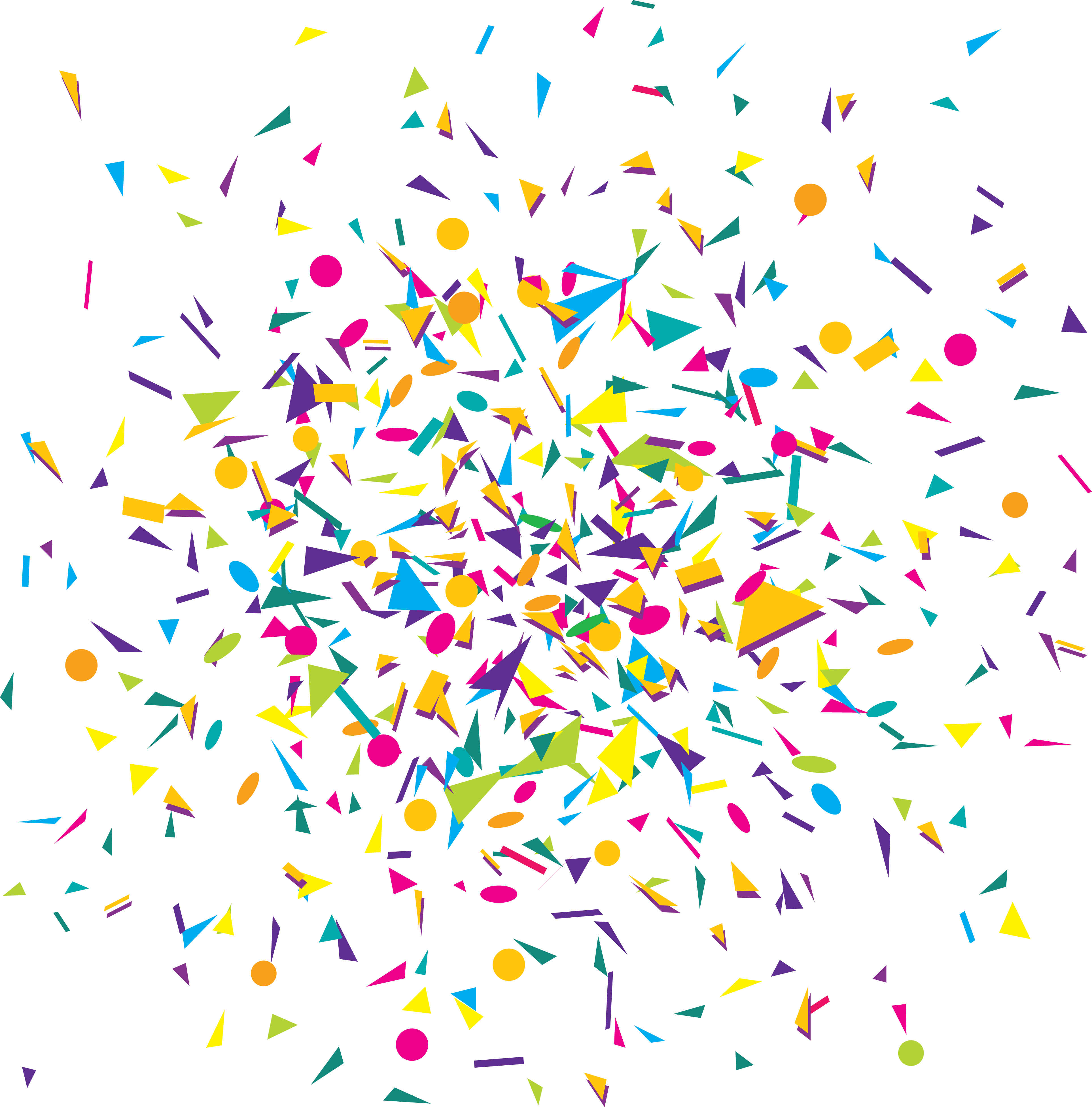 Confetti Png Transparent Image Download Size 3853x3905px