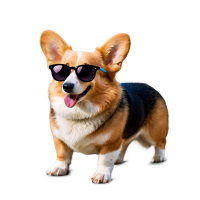 Welsh Corgi dog PNG
