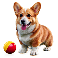 Welsh Corgi dog PNG