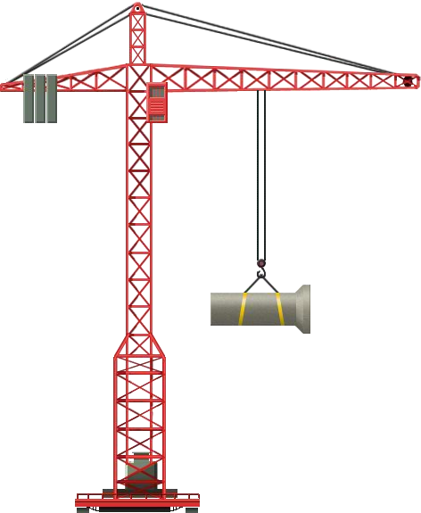 Crane tower PNG