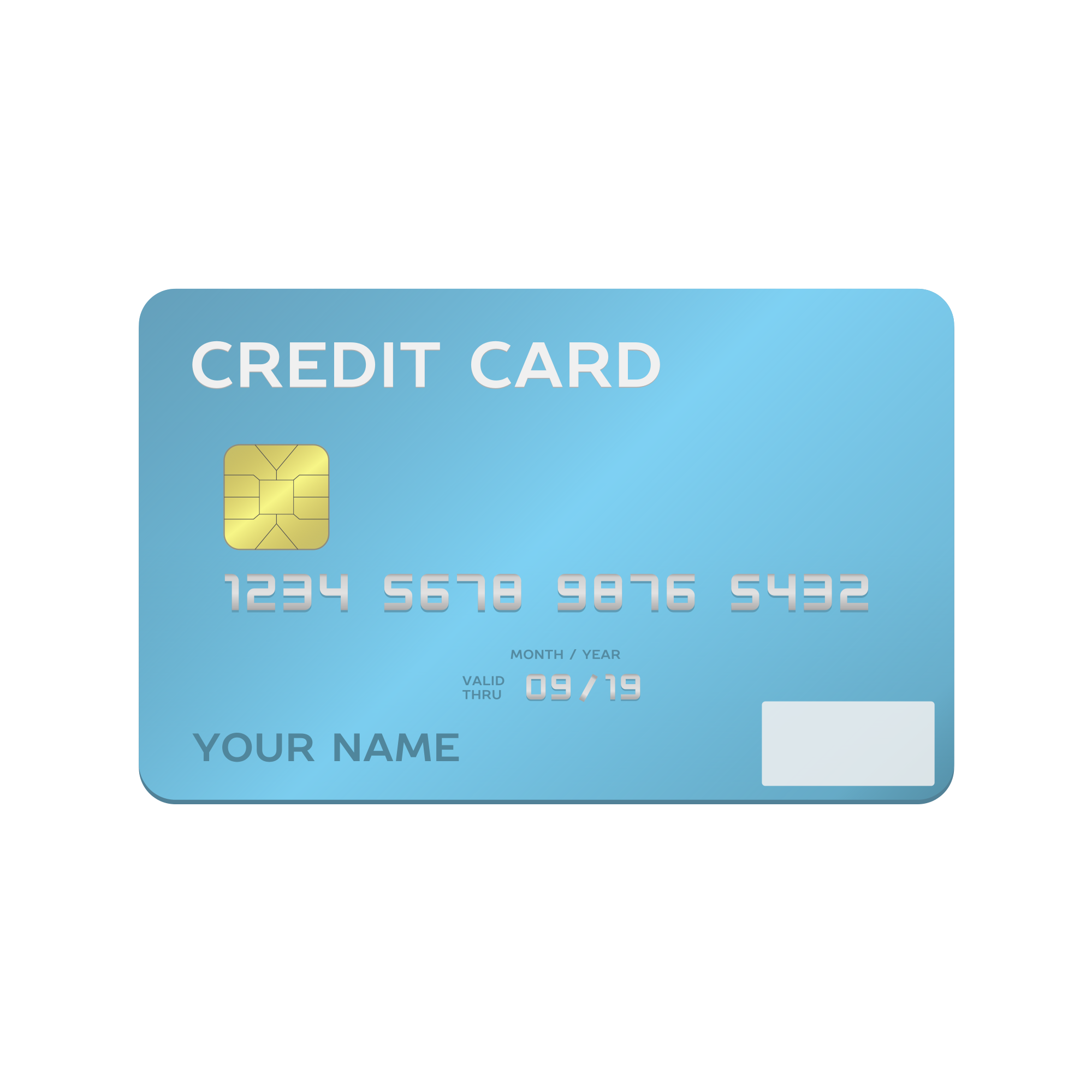 Credit card PNG