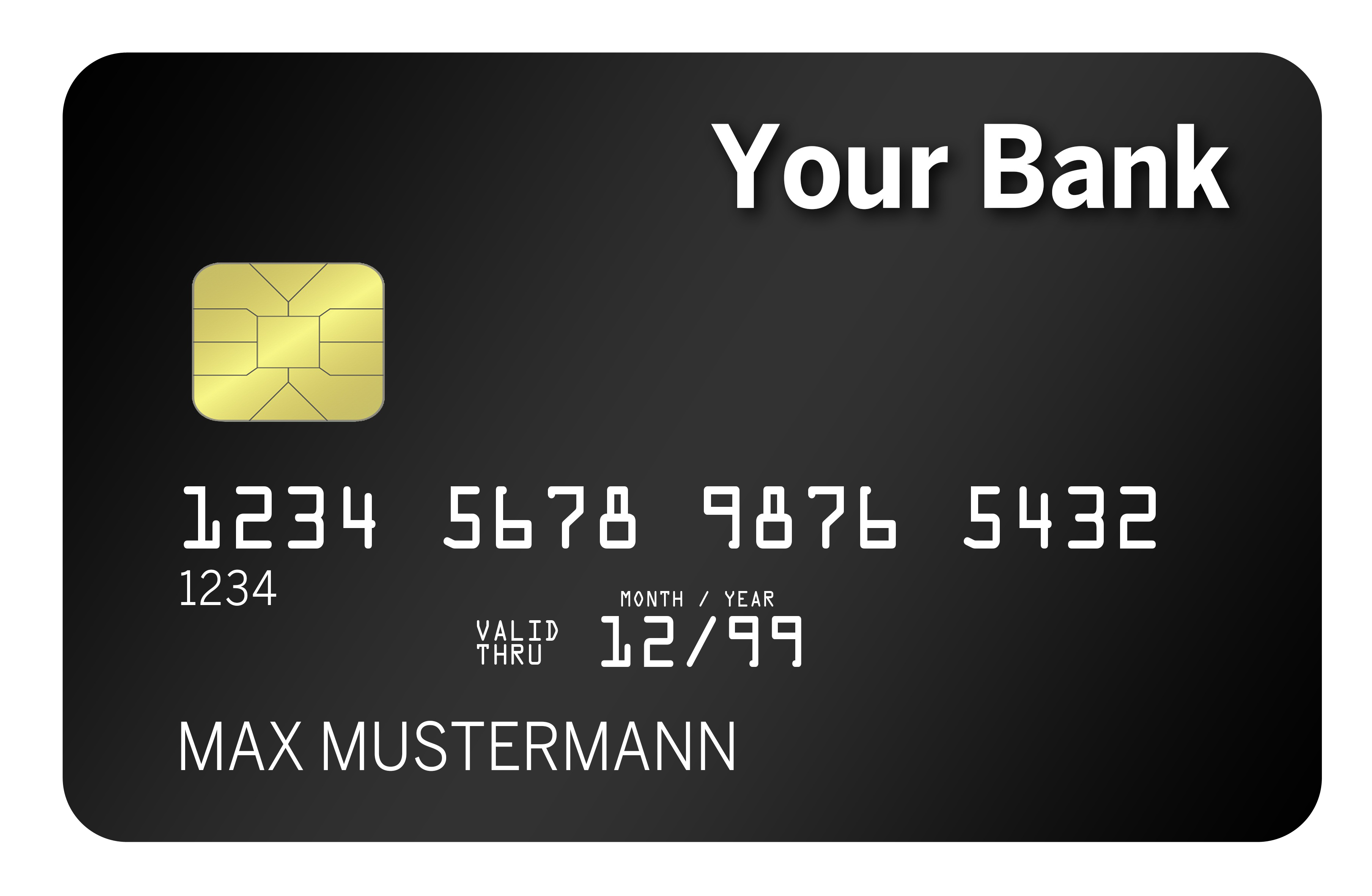 Credit card PNG transparent image download, size 3616x2362px