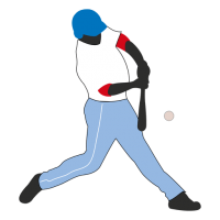 Cricket player PNG