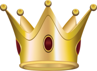 Золотая корона PNG