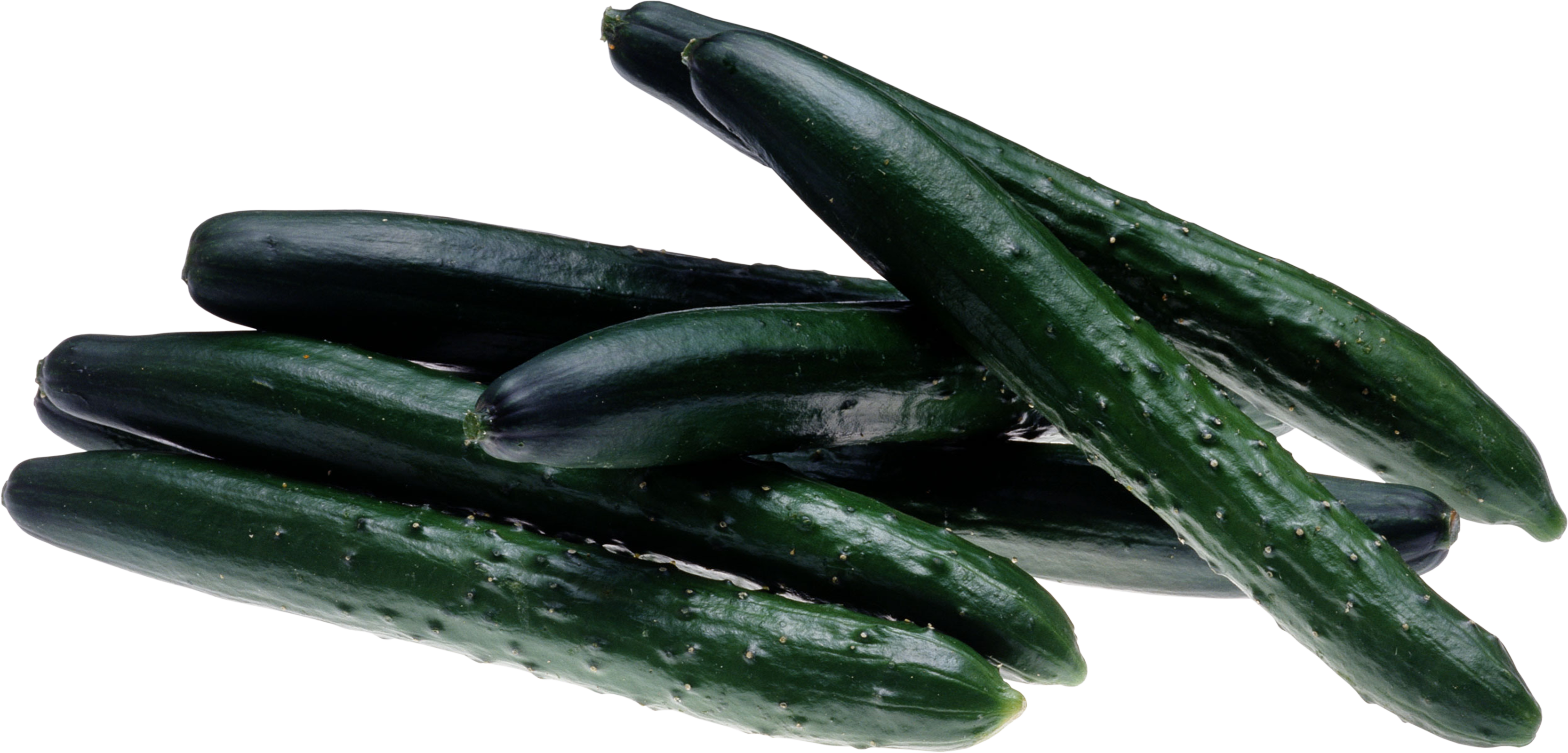 Long big cucumbers PNG