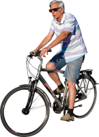 Велосипедист PNG