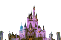 Disneyland castle PNG