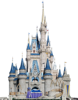 Disneyland castle PNG
