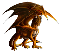 Green dragon PNG images, free drago picture